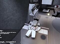 Teaching Cute Girl A Lesson With Big Ass In Roblox