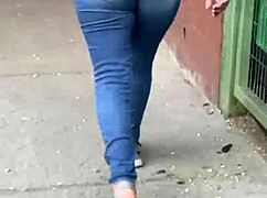 Latina Woman In Jeans