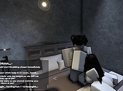 Teaching Cute Girl A Lesson With Big Ass In Roblox
