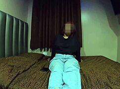 latina girl prefers fucking over masturbation in sensual casting