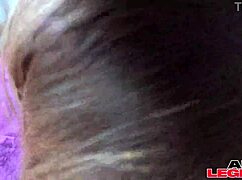 i'm wrecking blonde isabell moon's round tits and backdoor so hard