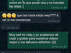 finally, my mature mexican milf friend lets me record our web chat session.