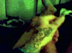 Transsexual Earns Cumshot For Cash!