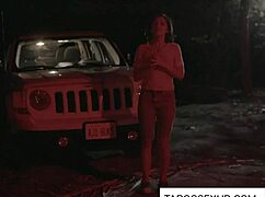 teens 18+ engage in blowjob and hardcore fucking in cave with strangers.