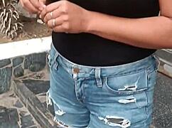 Boldly creampie wet pussy of sexy Tinder milf twice