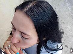 Girlfriend Films Blowjob Skills