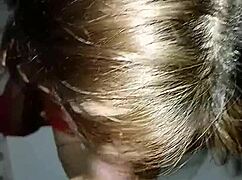 Cute Young Teen Babe Gets Deepthroat Blowjob and Hard Fuck on Big Ass