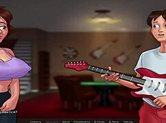 내 친구가 성숙한 보지 먹어!