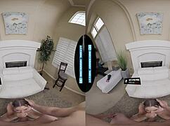 Your Wife Doesn't Have Double Ds Like Me Fucking the Babysitter in Vr