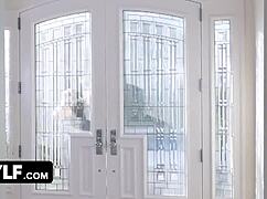 mylf - beautiful milf shares her lovers big juicy meat with her cock craving stepdaughter 😍