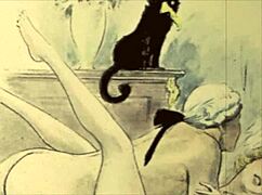 vintage erotic art tells a story of antique hairy desires