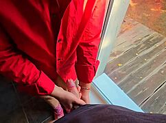 step sister helps me cum in her panties quick