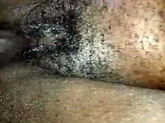 Massive creampie flows in hardcore BBW sex