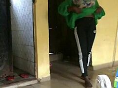 rider vs jet lady lover in doggy style short room