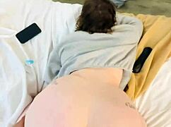 this fat ass pawg gets dominated by a muscular bodybuilder with big cock