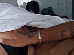 João Wakes Girl with Cock in Her Shaved Pussy