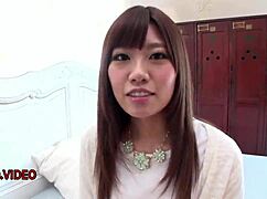 Hardcore teen Chisa Hoshino gets fingered and FUCKED her shaved pussy!