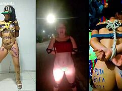 Ejercitando a la zorra Samanta con bondage y humiliation!