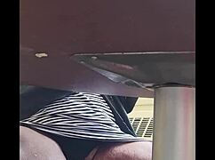 Got caught filming wife upskirt flashing and masturbating!