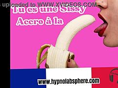 Sissy addicted to penis in hypnosis!