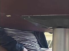 Got caught filming wife upskirt flashing and masturbating!