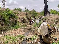 We fucked in the forest