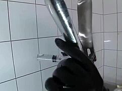 i mean this slutty blond chick gets her pussy fucked so hard she's choking and gagging...