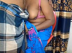 Wife Fingers Ass And Tits While Fucking Office Boss In Bra Close-Up