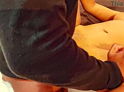 Hot asian babe craves cock and fucks delivery boy 😏