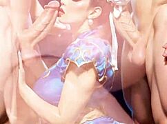 Chun-Li loves sucking big cocks.