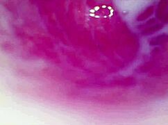 camera deep inside the wet pussy captures intense orgasm