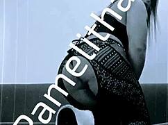 PAMELITHA TV IN CLOSET CROSSDRESSING THRILL!