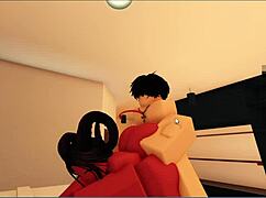 Rosex faces rough monster action with a wild facial finish! 😈