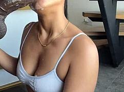 i just wanted to feel a huge cock in my mouth and i got it from this sexy latina pornstar.