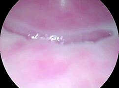 camera deep inside the wet pussy captures intense orgasm