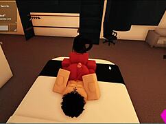 Rosex faces rough monster action with a wild facial finish! 😈