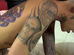 tattooed lesbians kiss and sixty-nine