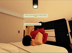 Rosex faces rough monster action with a wild facial finish! 😈