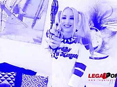 Kira Thorn takes big cock squad!