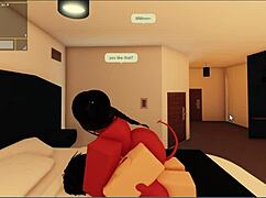 Rosex faces rough monster action with a wild facial finish! 😈