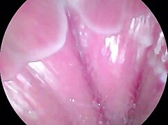 camera deep inside the wet pussy captures intense orgasm