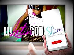 Watch this interracial blowjob with big ass!