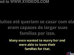 carinho de meio-irmã com anal e blowjob no pau grande