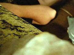 watch julie jiggles give a blowjob and swallow cum on hidden cam