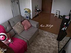 husband not home received water guy in bikini