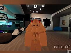 She Gets Fucked By A Catboy In Roblox