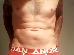 wtfafterlockup update shows tattooed blue eyes masturbating