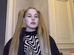 Crystal White's big dick anal casting in Berlin