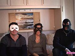 licia and two friends in a real sex triangle in rome