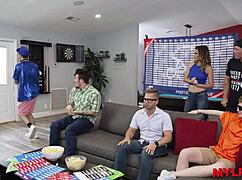 Mylfex hosts speed round with ex college mates